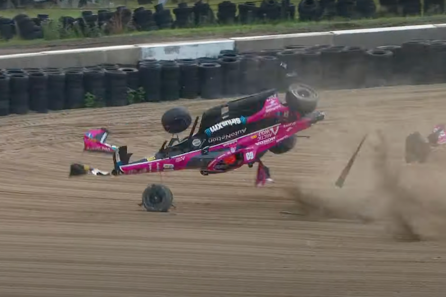 IndyCar Simon Pagenaud Meyer Shank Racing Crash Unfall Mid-Ohio 2023