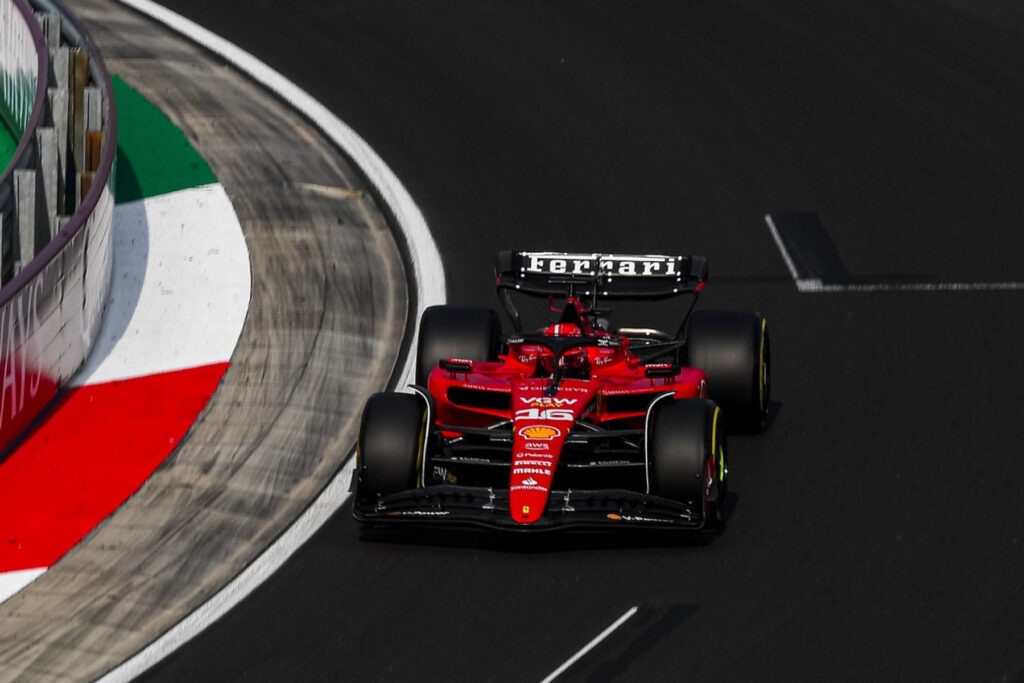 Formel 1 Ferrari Charles Leclerc Ungarn 2023