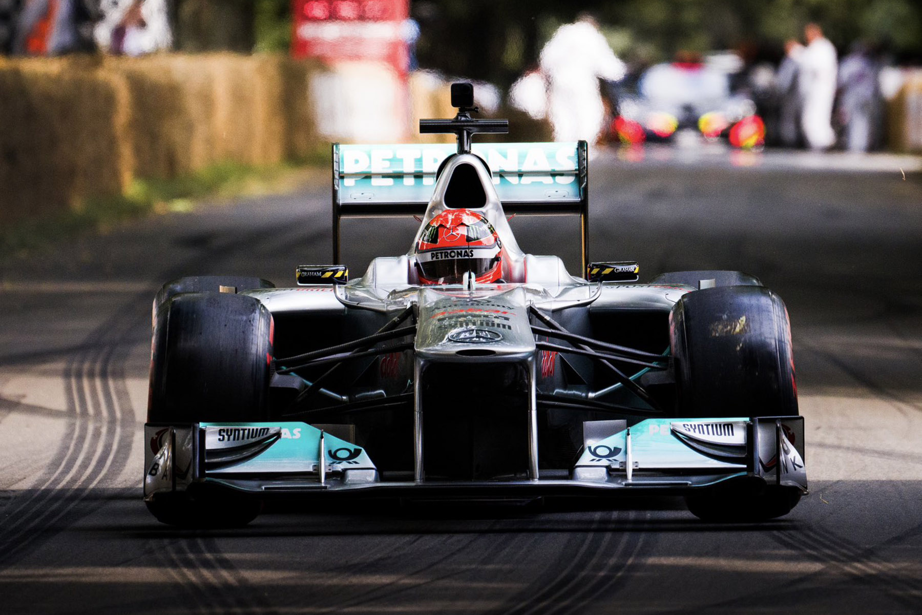 Mick Schumacher Goodwood FOS 2023 Mercedes von Michael Schumacher
