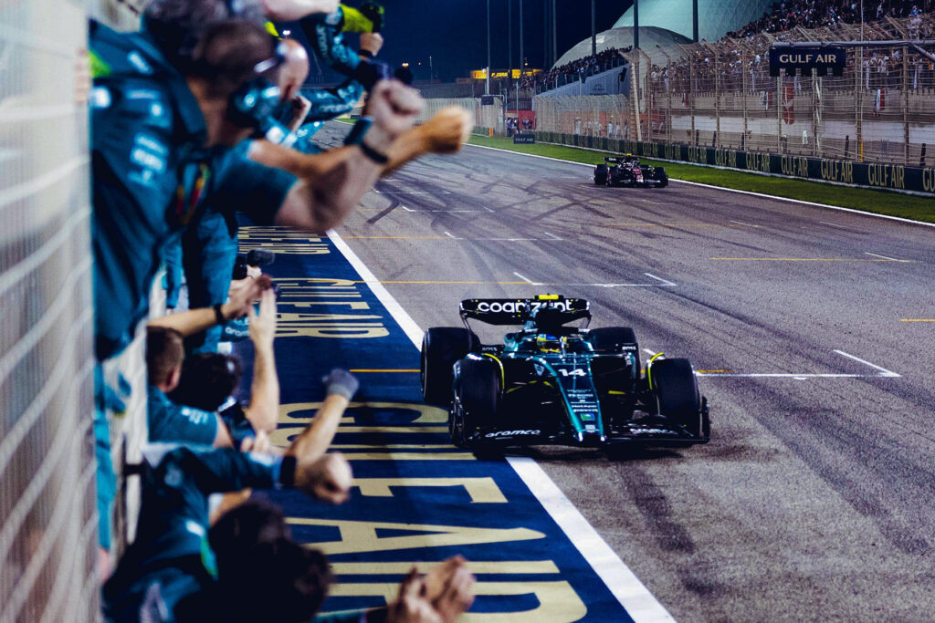 Formel 1 Fernando Alonso Aston Martin Bahrain GP 2024