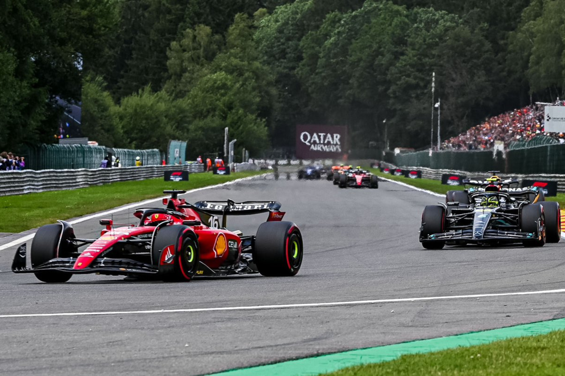 Formel 1 Charles Leclerc Ferrari Spa Belgien GP 2023