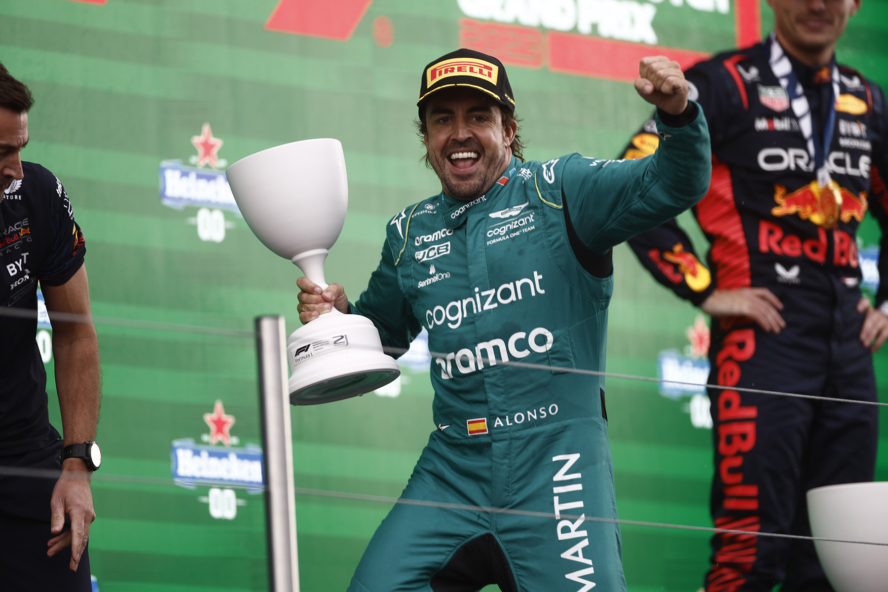 Formel 1 Fernando Alonso Aston Martin Zandvoort 2023