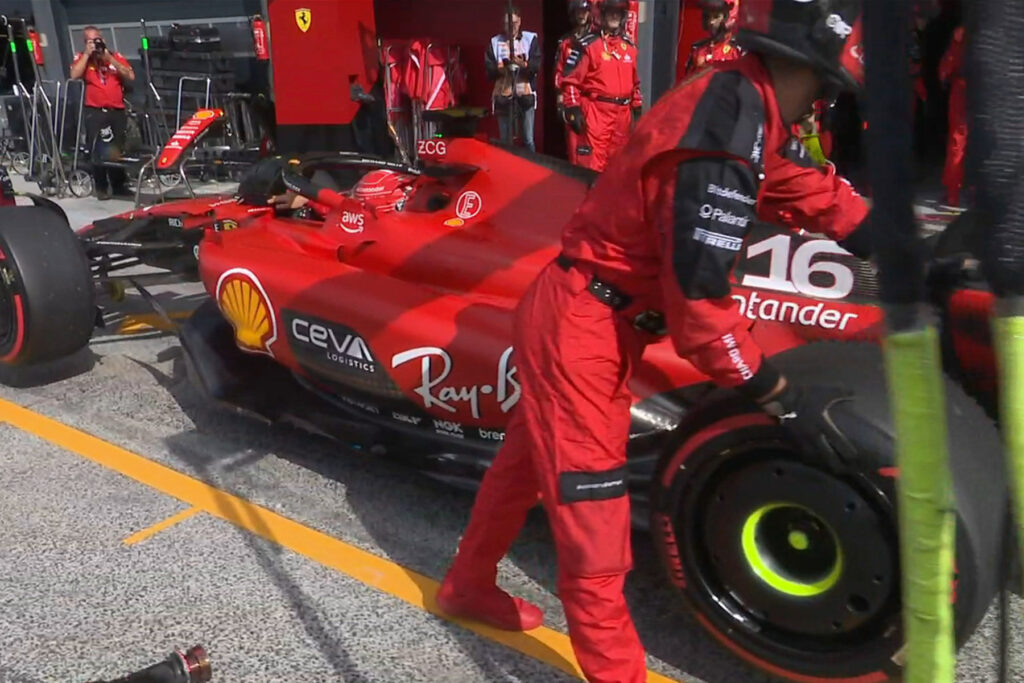 Formel 1 Leclerc Ferrari Zandvoort 2023