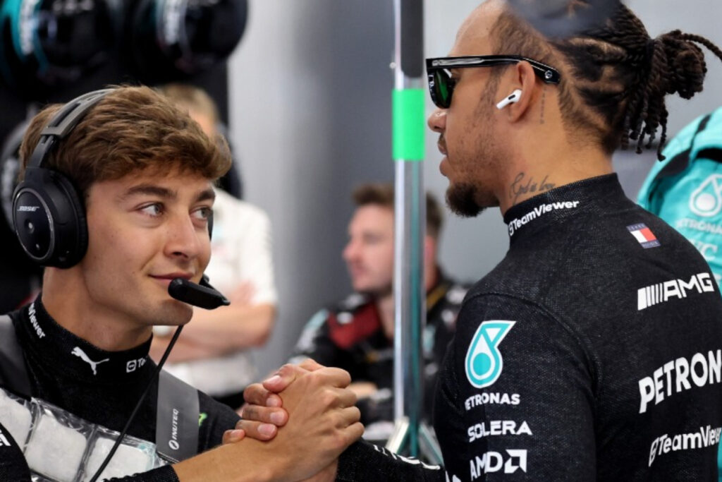 Formel 1 George Russell Lewis Hamilton Mercedes 2023