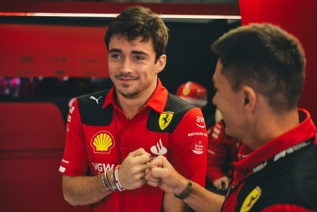 Formel 1 Charles Leclerc Ferrari Spa Belgien GP 2023