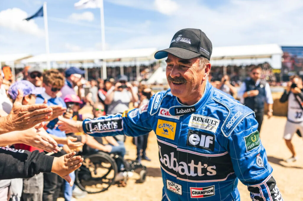 Formel 1 Nigel Mansell Williams Goodwood