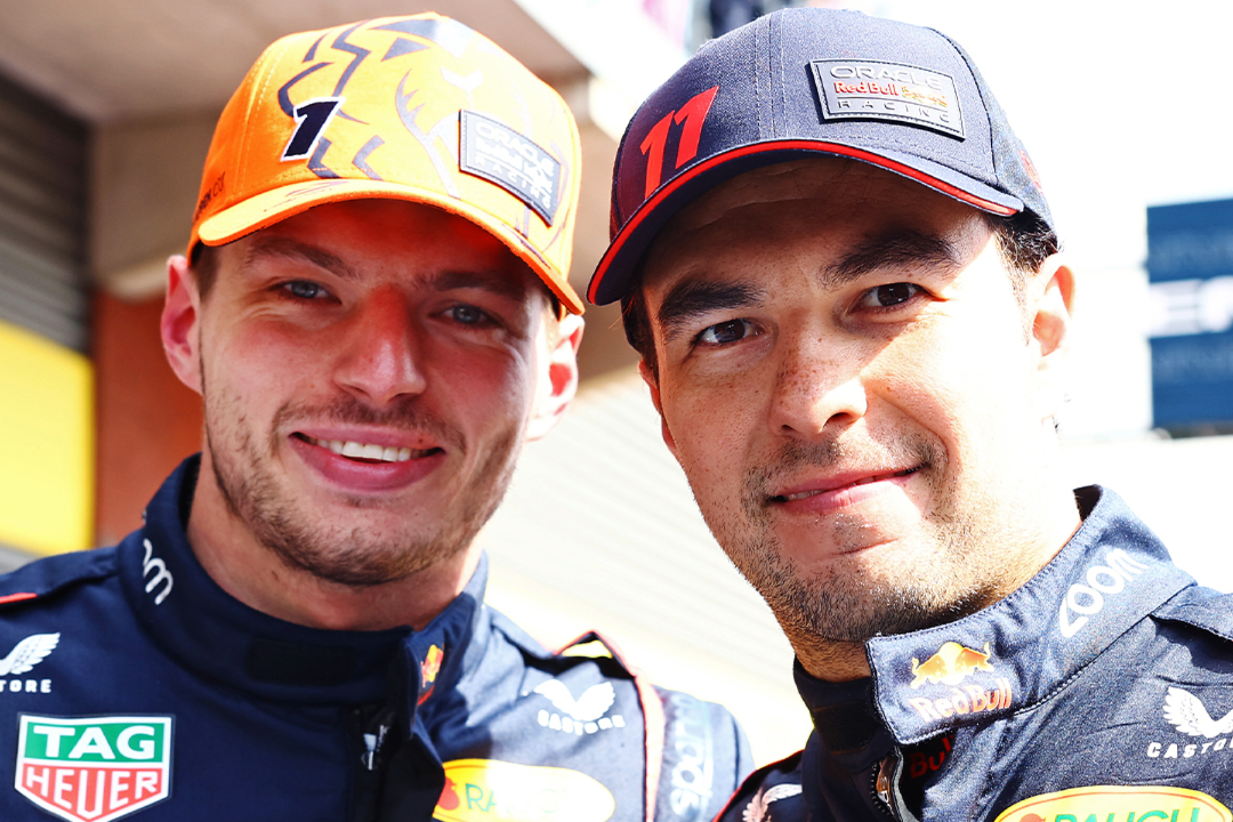 Formel 1 Max Verstappen Sergio Perez Red Bull Spa Belgien GP 2023