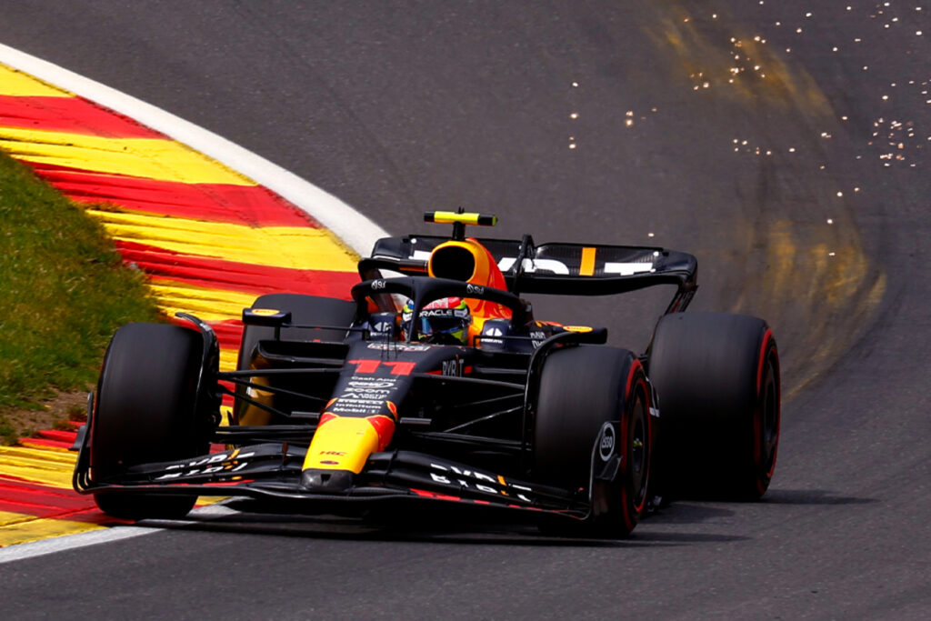 Formel 1 Sergio Perez Red Bull Spa Belgien GP 2023