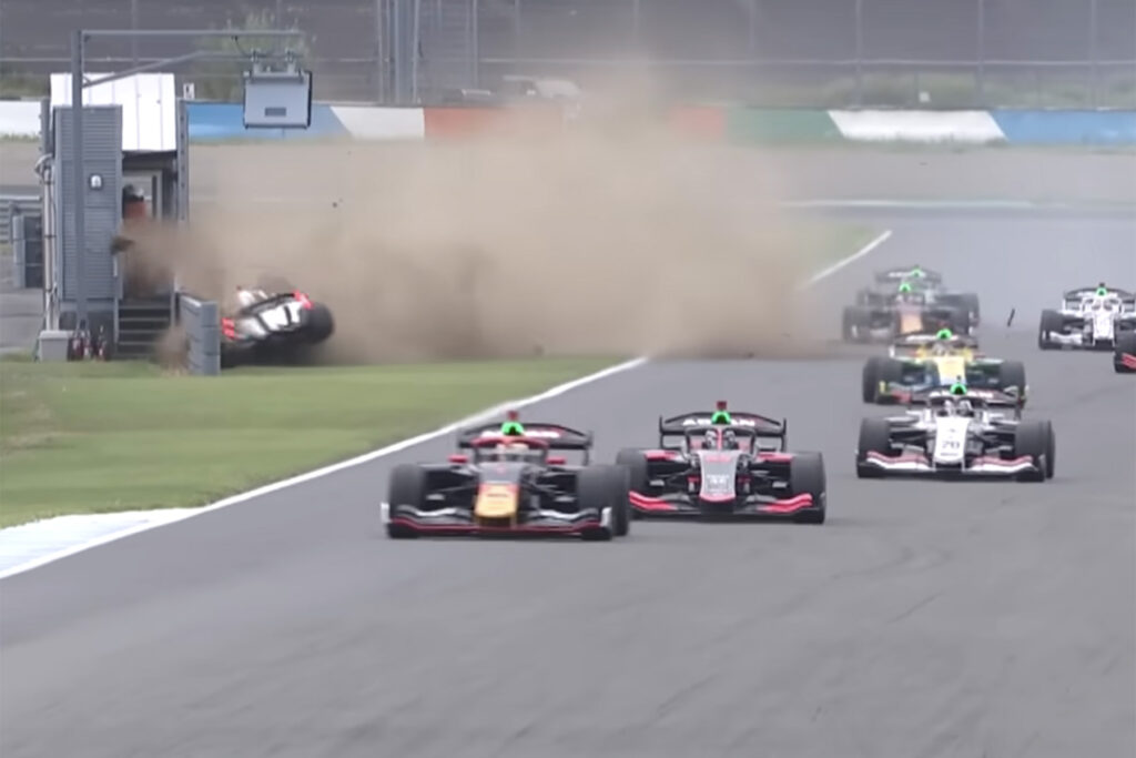 Super Formula Lawson Crash 2023
