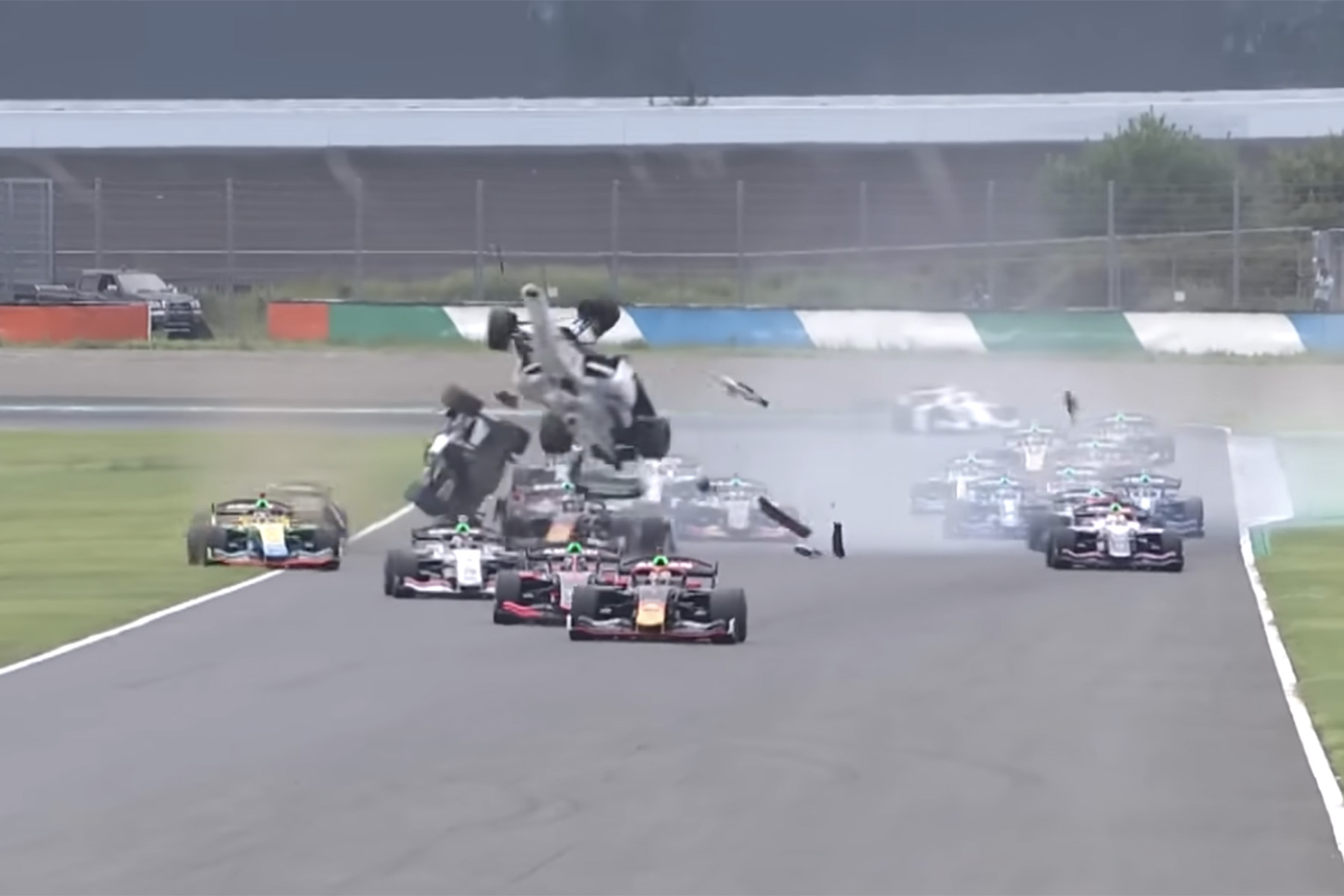 Super Formula Crash 2023