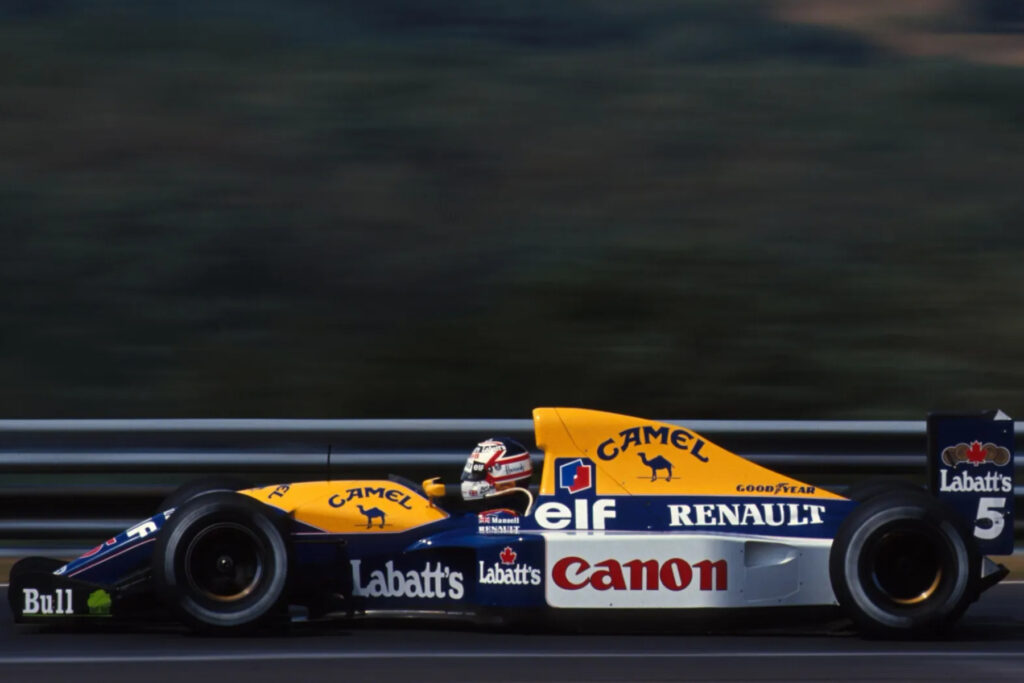 Formel 1 Nigel Mansell Williams Ungarn 1992