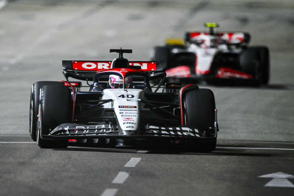 Formel 1 Liam Lawson AlphaTauri Singapur 2023