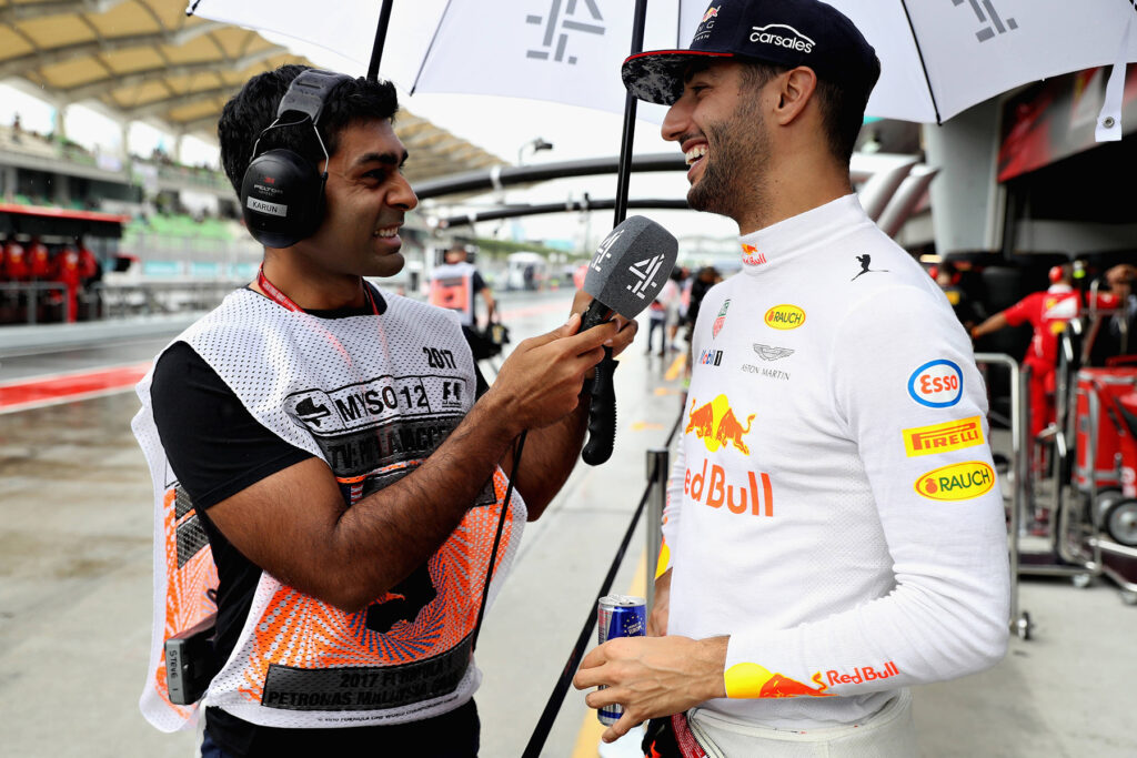 Formel 1 Karun Chandhok. Credit: Red Bull Content Pool