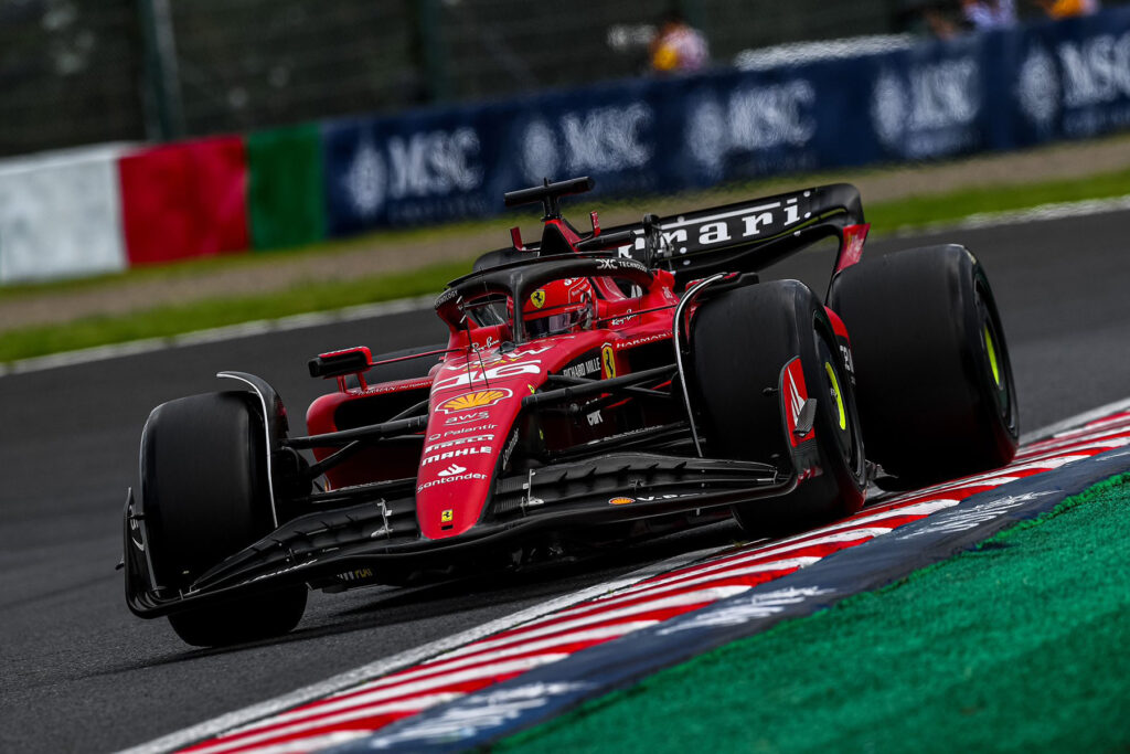 Formel 1 Leclerc Ferrari Suzuka 2023