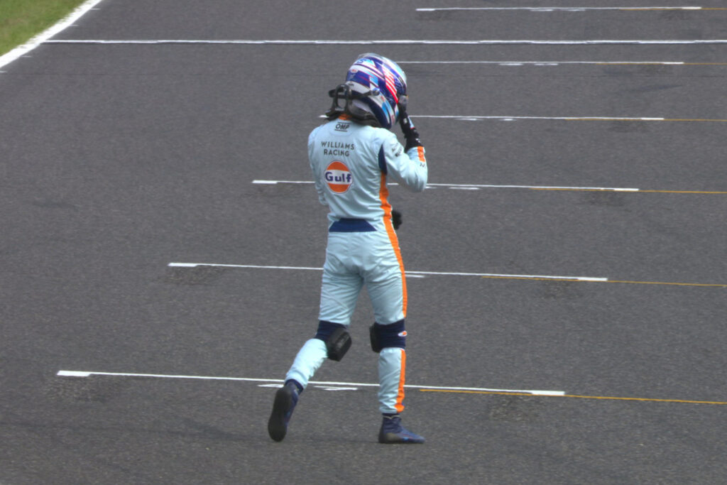 Formel 1 Sargeant Crash Suzuka 2023