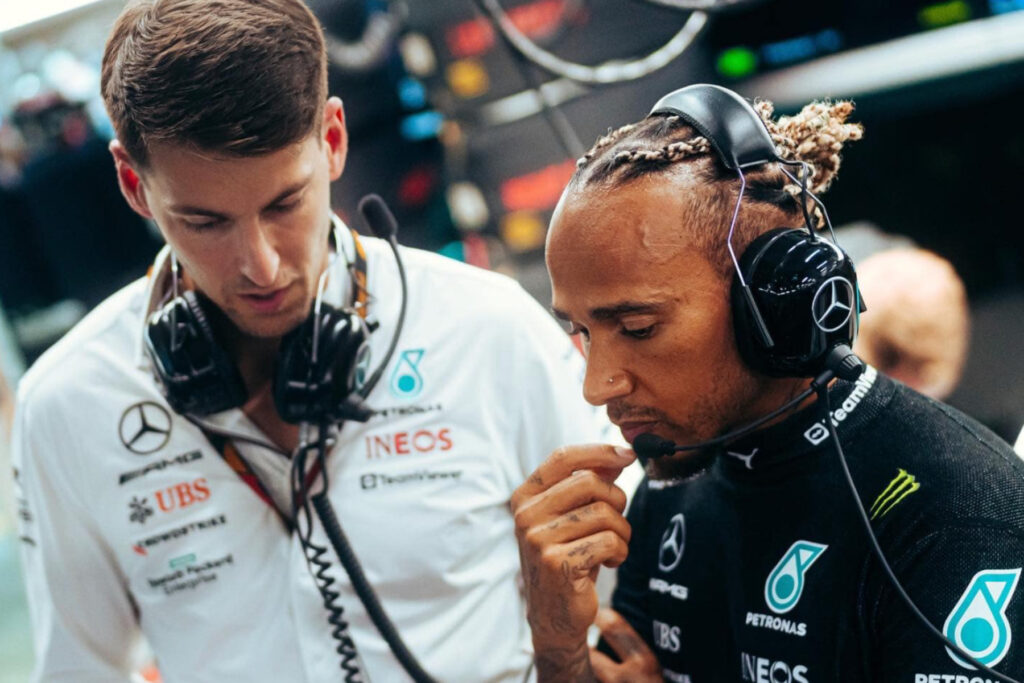 Formel 1 Lewis Hamilton Mercedes Singapur GP 2023