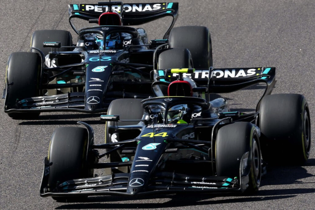 Formel 1 Lewis Hamilton George Russell Mercedes Suzuka Japan GP 2023