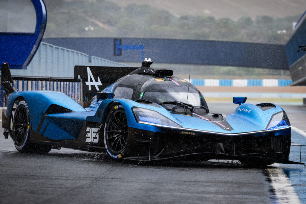Alpine A424 WEC Sportwagen Test Jerez