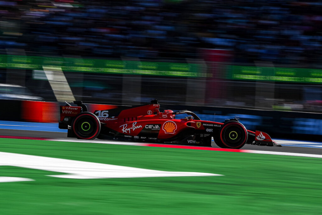 Formel 1 Charles Leclerc Ferrari Mexiko 2023