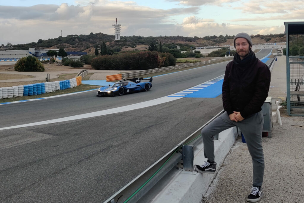 Alpine A424 WEC Sportwagen Hackbarth Test Jerez