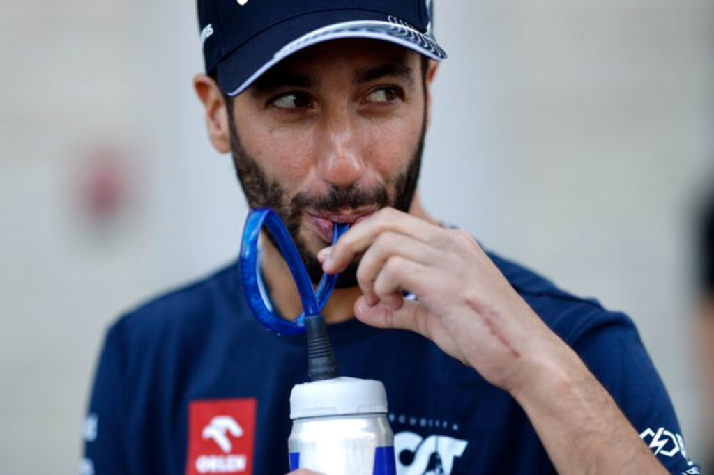 Formel 1 Daniel Ricciardo AlphaTauri Hand Narbe Verletzung Austin USA GP 2023