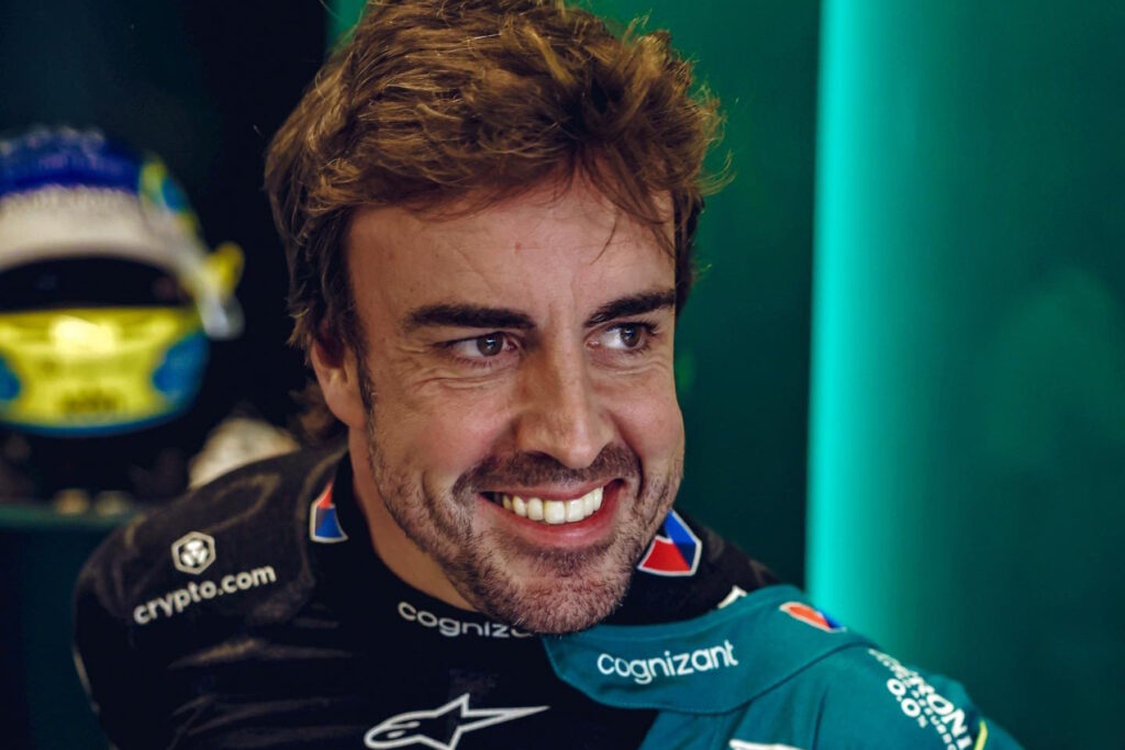 Formel 1 Fernando Alonso Aston Martin Abu Dhabi 2023
