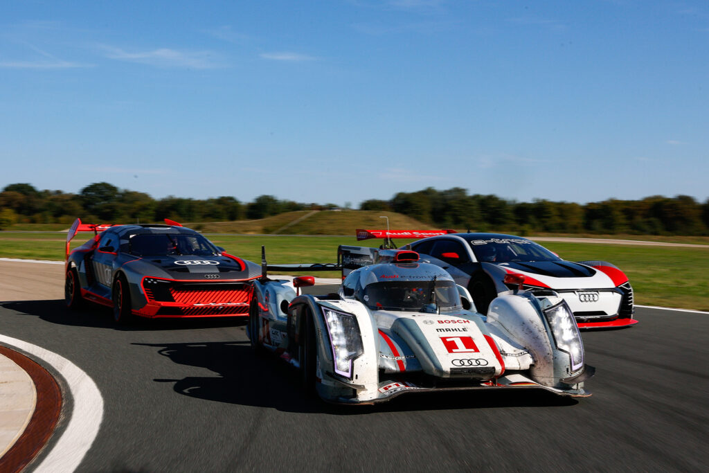 e-tron on track Audi 2023