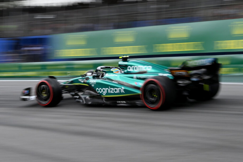Formel 1 Fernando Alonso Aston Martin Brasilien 2023