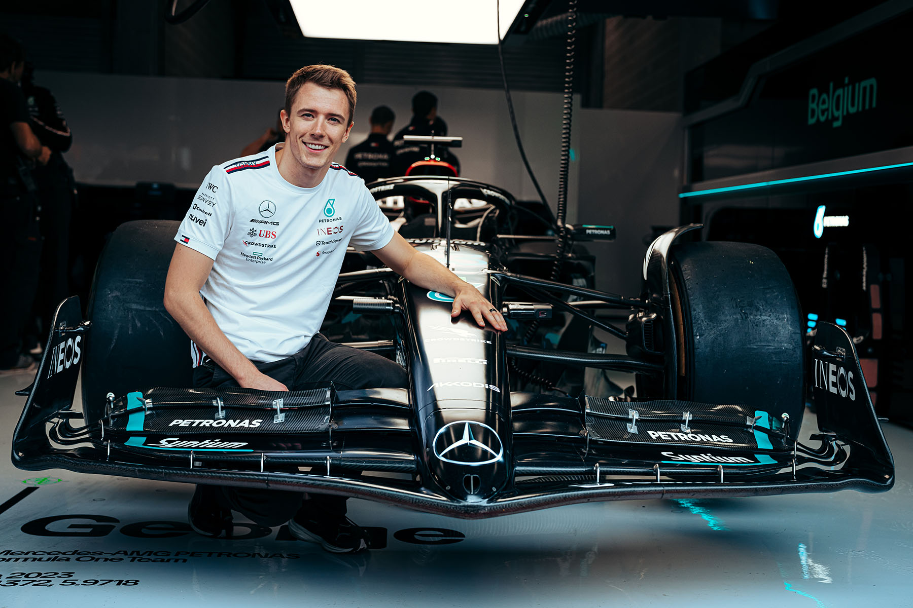Formel 1 Frederik Vesti Mercedes 2023