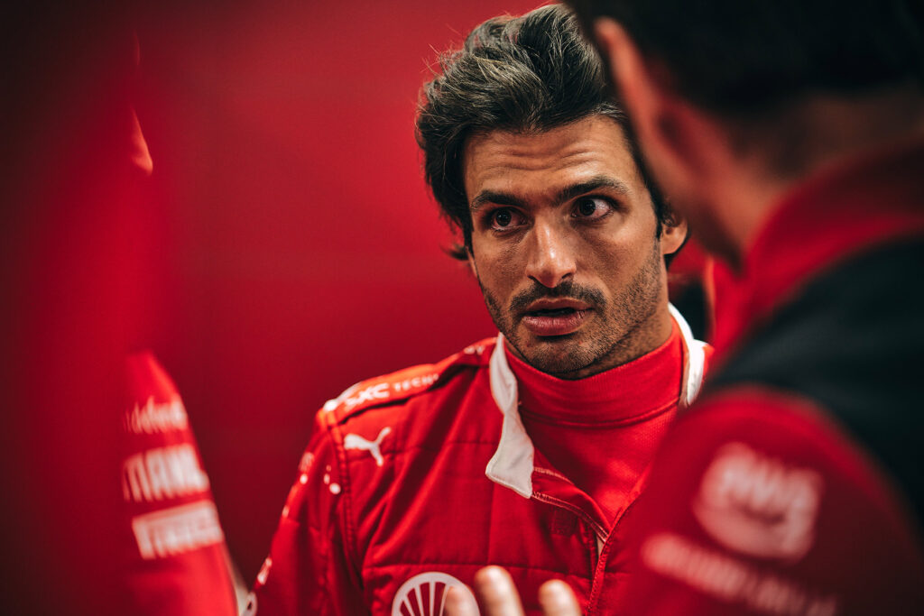 Formel 1 Carlos Sainz jr Ferrari Las Vegas 2023