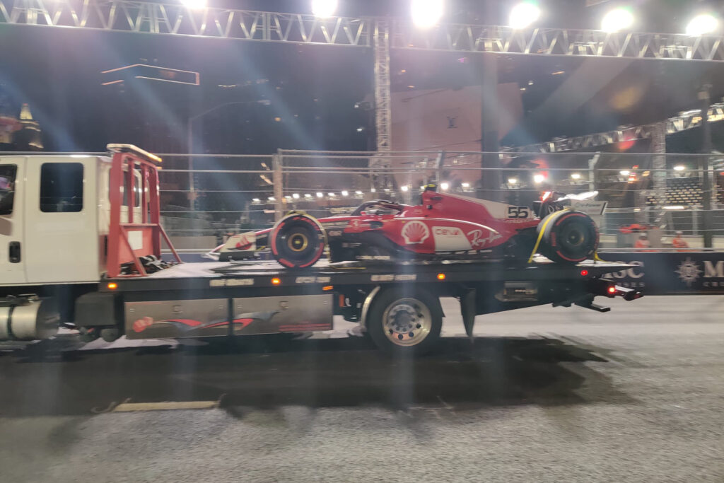 Formel 1 Carlos Sainz Las Vegas 2023