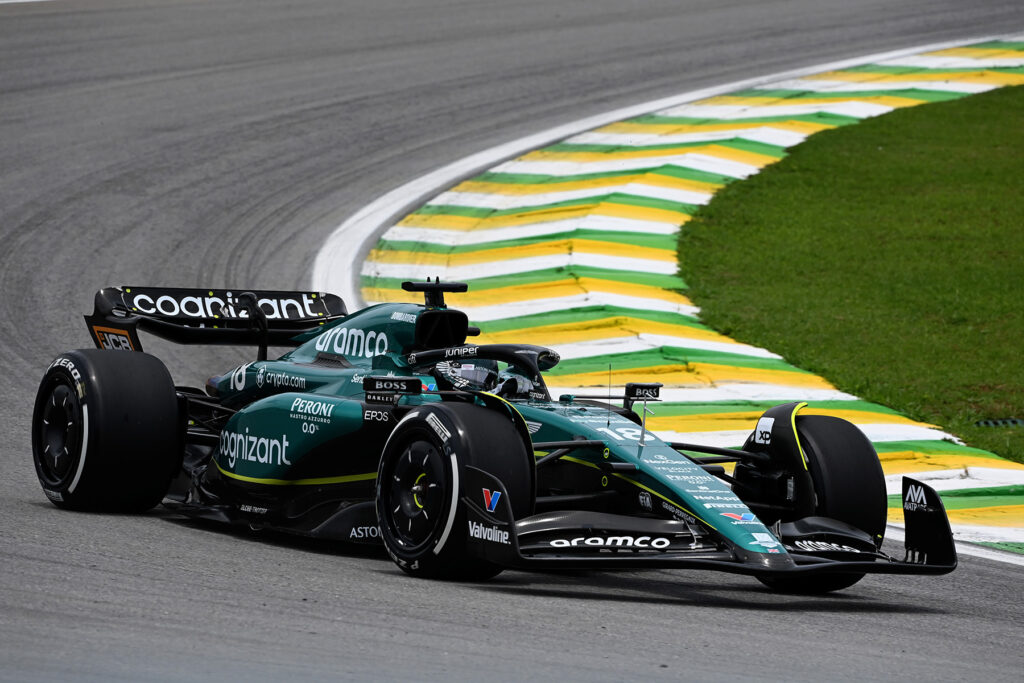 Formel 1 Lance Stroll Aston Martin Brasilien 2023