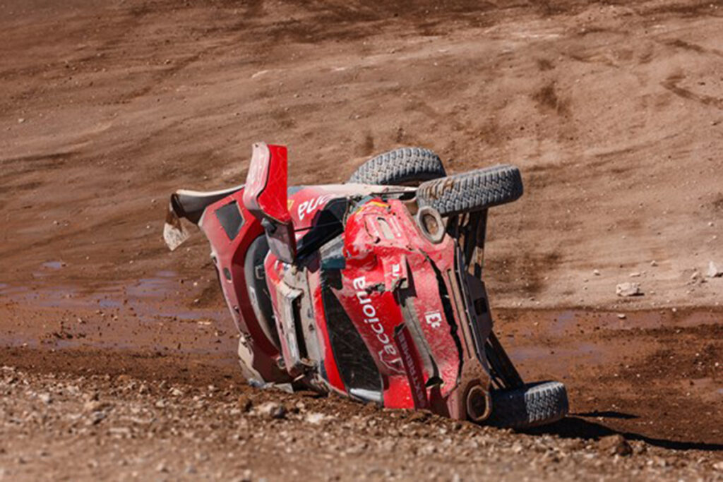 Extreme E Sanz Crash Chile 2023