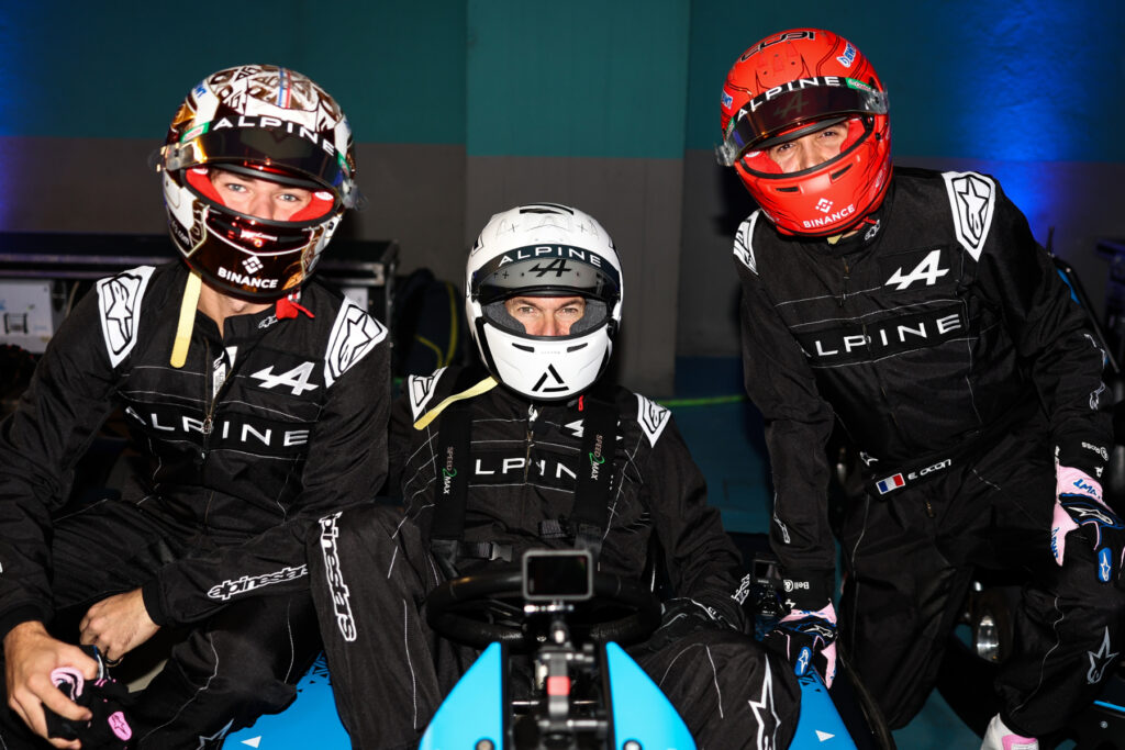 Formel 1 Alpine Pierre Gasly Zinédine Zidane Esteban Ocon Madrid 2023