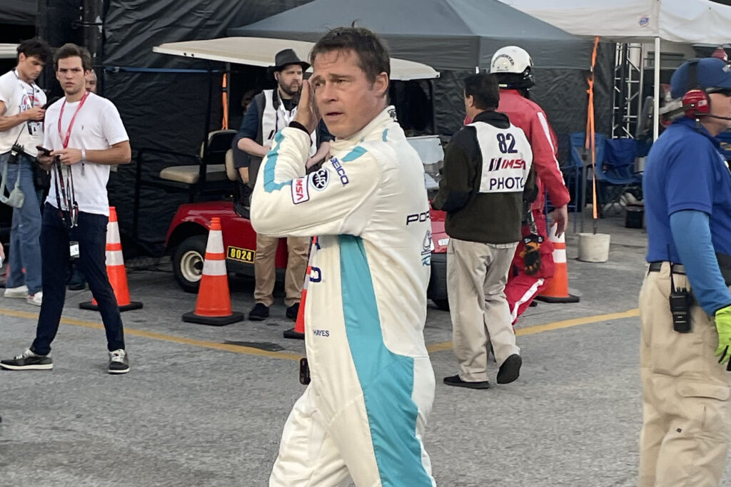 Brad Pitt Porsche Daytona 2024