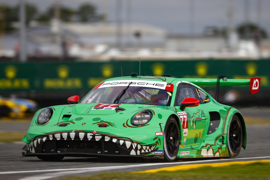 IMSA Porsche Laurin Heinrich. Credit: © 2024 Jake Galstad / IMSA