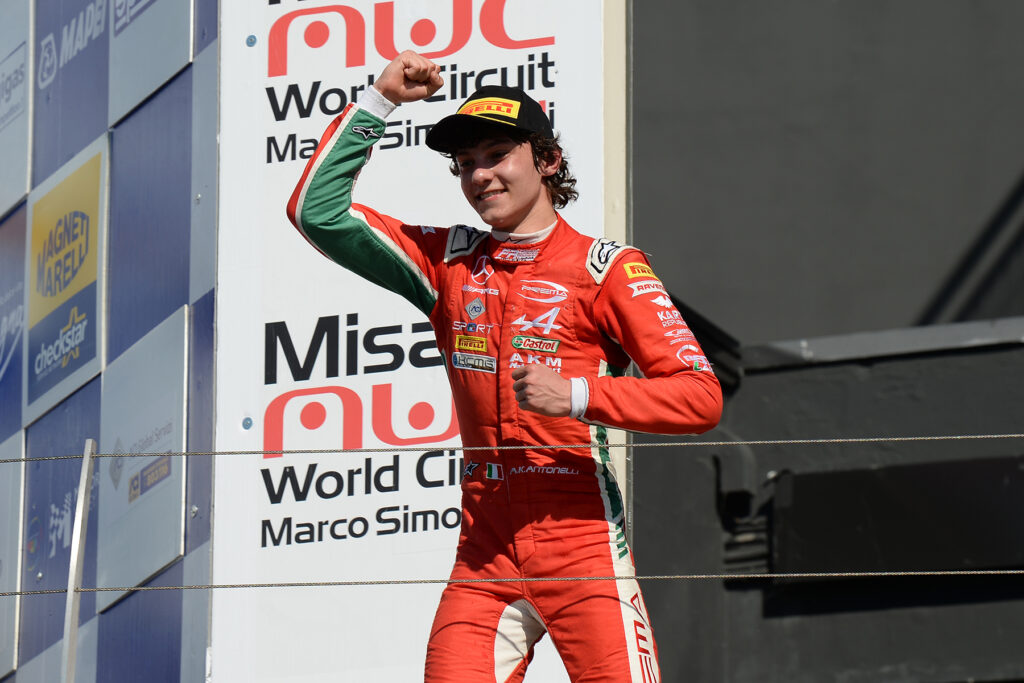 Andrea Kimi Antonelli. Credit: Mercedes