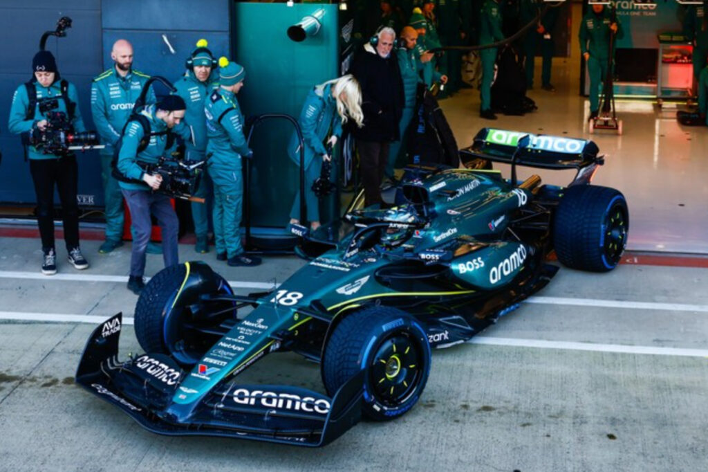 Formel 1 Aston Martin Lance Stroll Lawrence Stroll Silverstone 2024