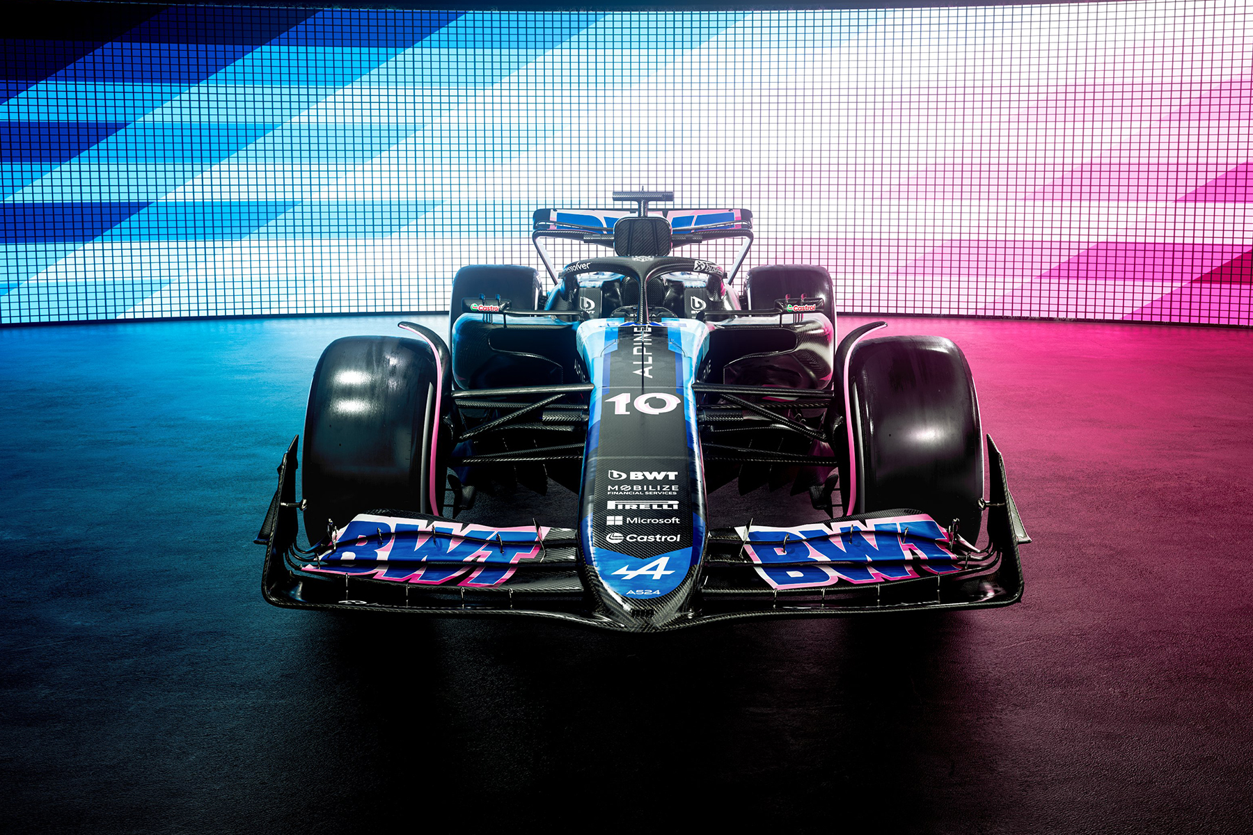 Formel 1 Alpine A524 Neues Auto 2024