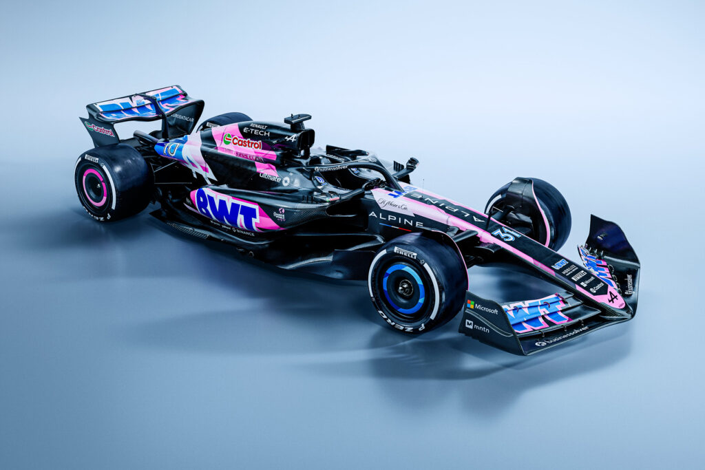 Formel 1 Alpine A524 Neues Auto 2024
