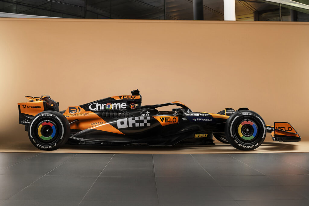Formel 1 McLaren MCL38 Neues Auto 2024