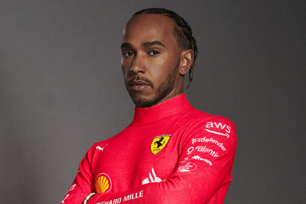 Formel 1 Lewis Hamilton Ferrari Montage 2024