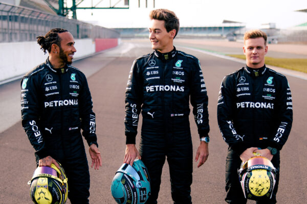 Formel 1 Lewis Hamilton George Russell Mick Schumacher Mercedes 2024