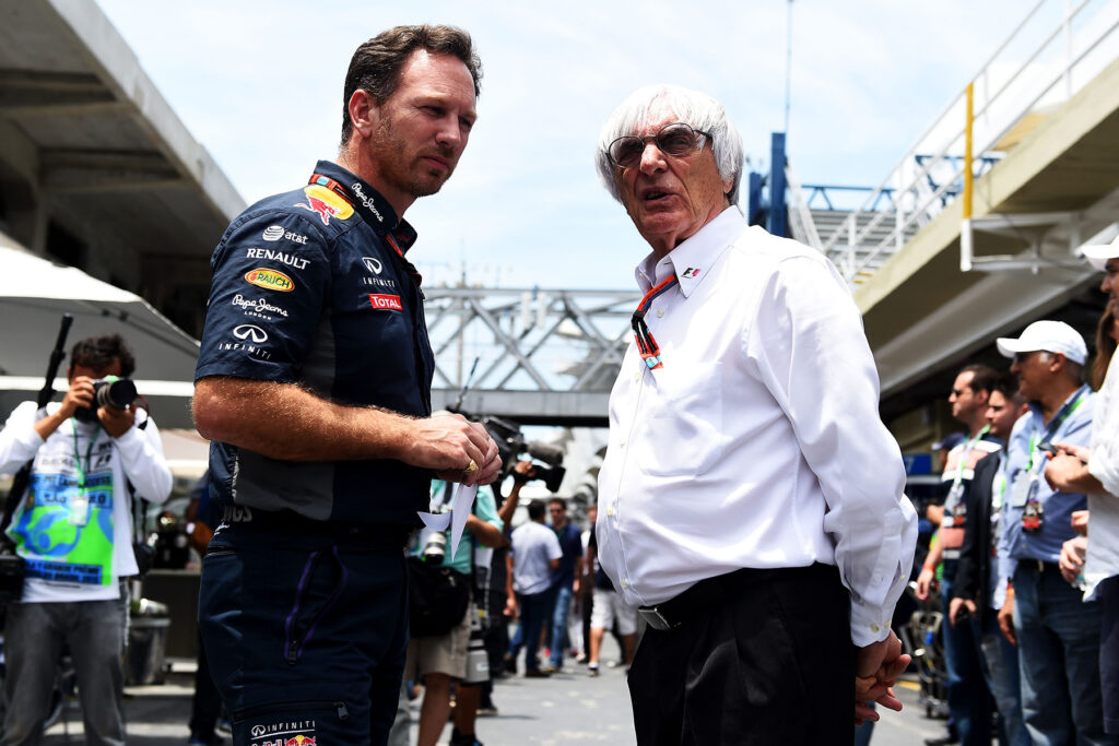 Formel 1 Bernie Ecclestone und Christian Horner