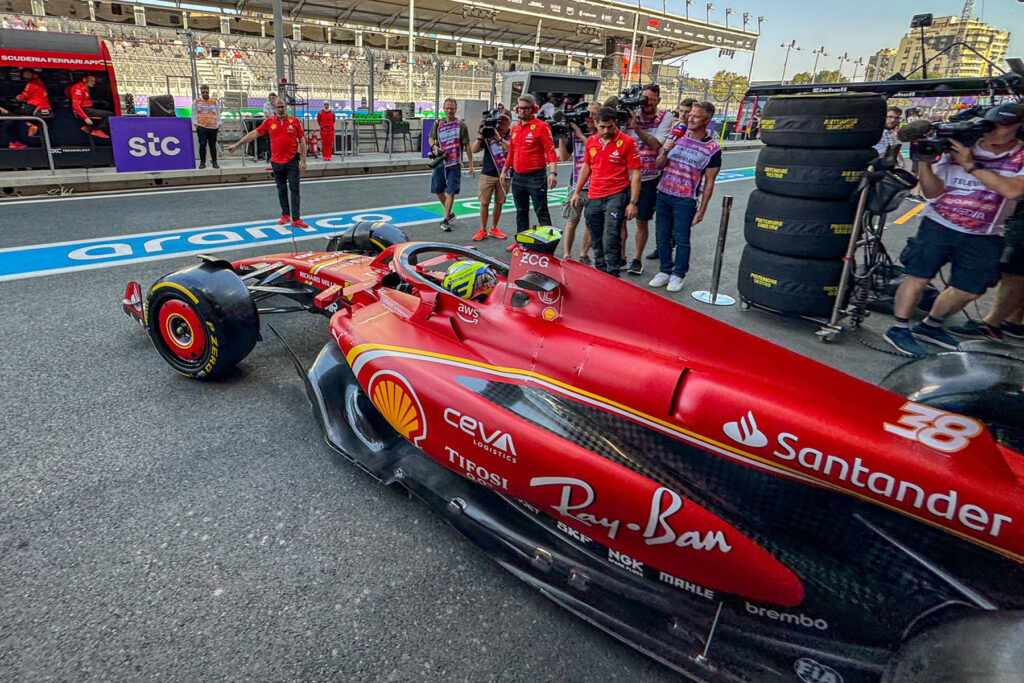 Formel 1 Ferrari Oliver Bearman Saudi Arabien 2024