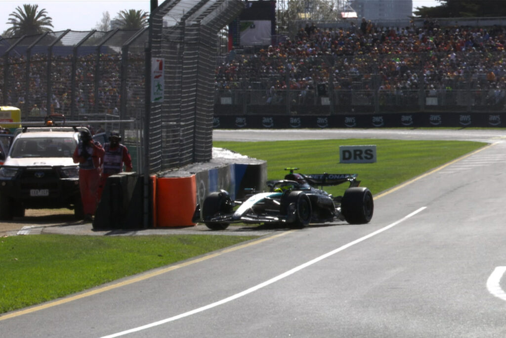 Formel 1 Hamilton Ausfall Australien 2024