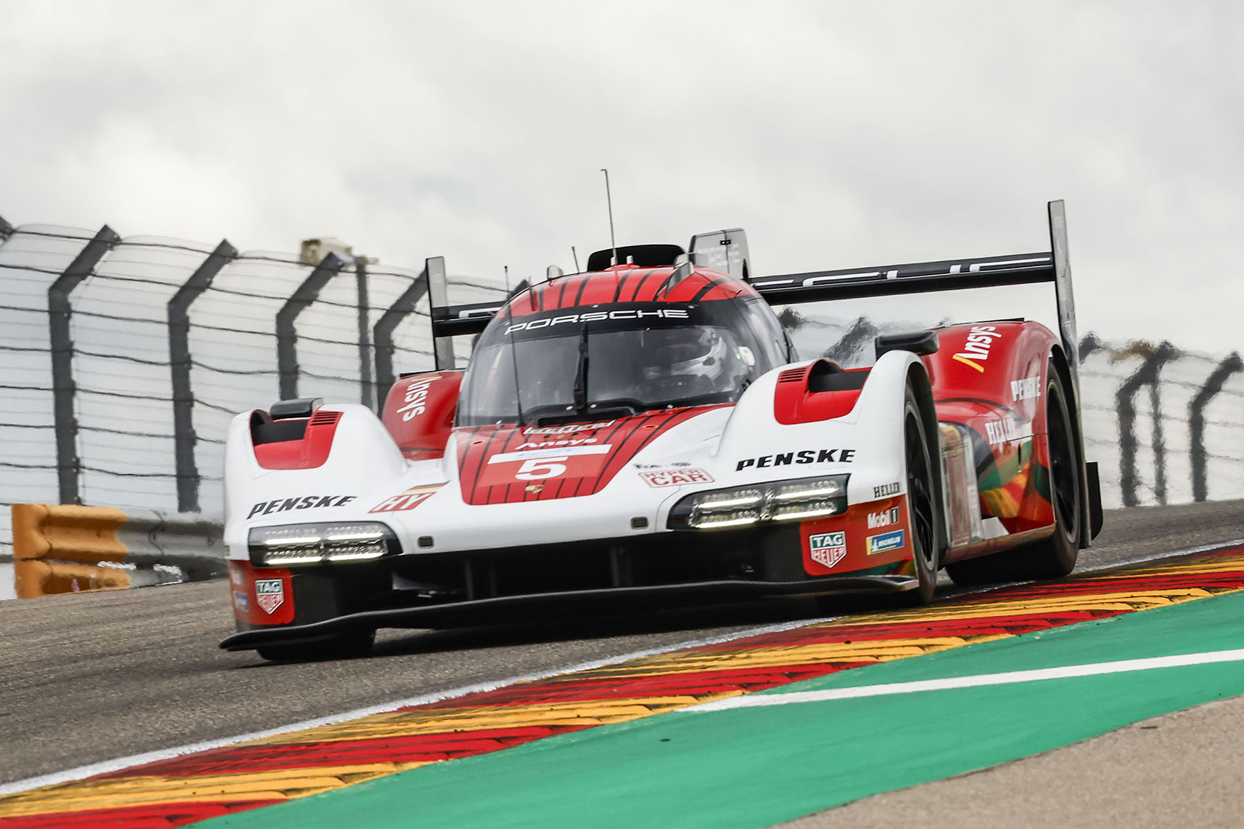 Sebastian Vettel Porsche Test 2024