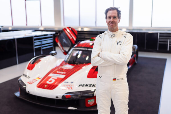 Sebastian Vettel Porsche Test 2024