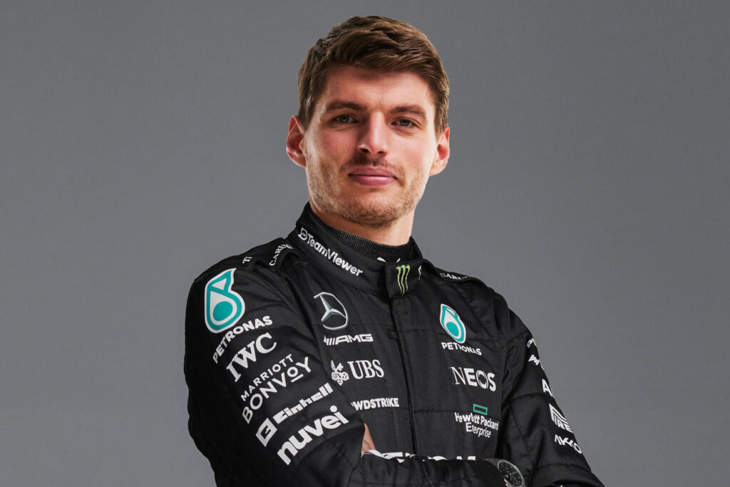Formel 1 Max Verstappen Mercedes Montage 2024