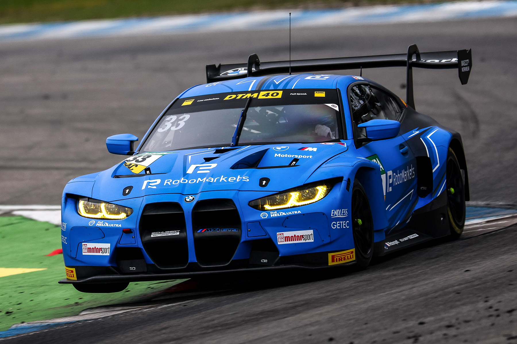 DTM René Rast BMW Hockenheim Test 2024